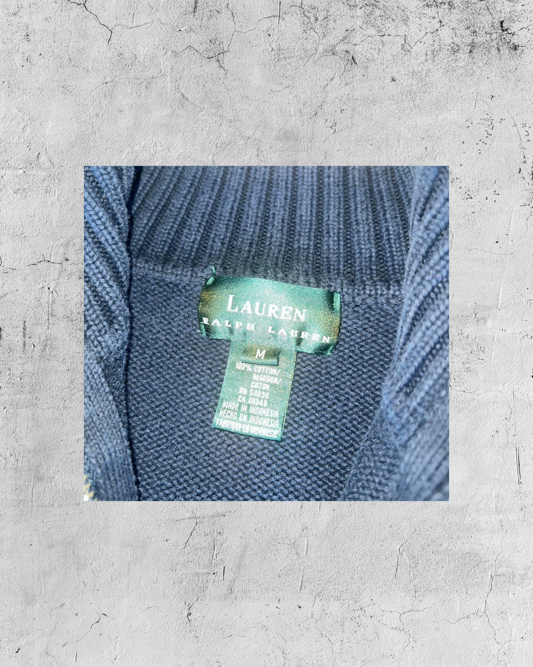 Ralph Lauren ハーフジップニット size:M