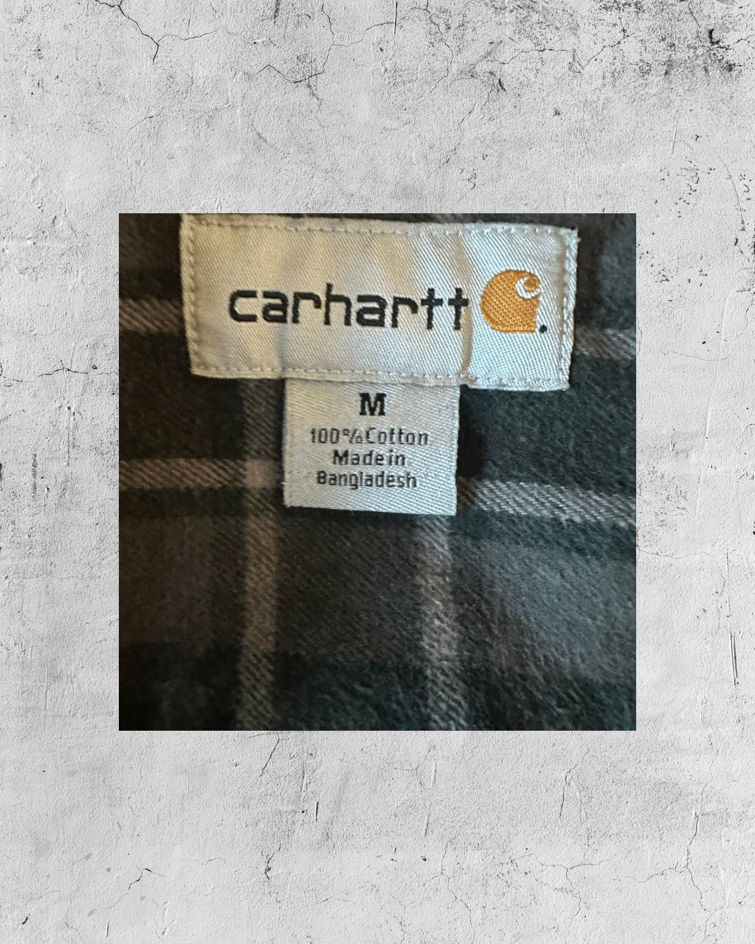 Carhartt チェック柄シャツ size:M